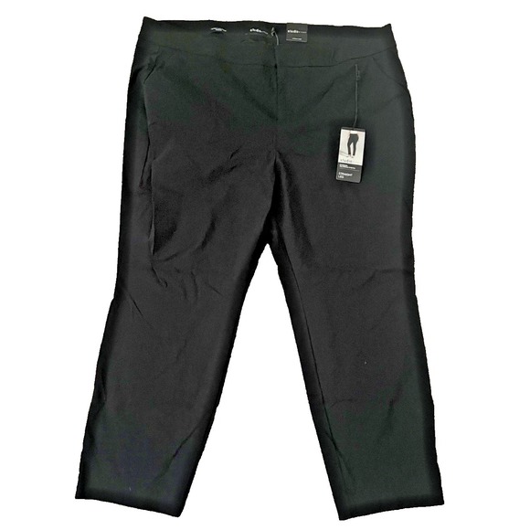 torrid Pants - Studio by Torrid Dress Pants Womens 28R Black‎ Straight Leg Standard Stretch